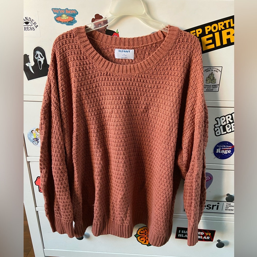 Tunic texture sweater
